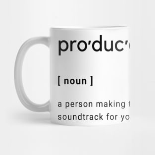 Producer Definition BLK Mug